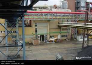 Umbau Turbinenhaus Werk Offstein Südzucker AG